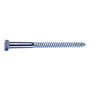 MIDWEST FASTENER Lag Screw, 5/16 in, 4-1/2 in, Steel, Zinc Plated Hex Hex Drive, 50 PK 01307